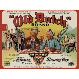 Old Dutch Beer of Findlay, OhiO NEW METAL SIGN: 9x12" & Free Shipping