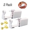 Self Ear Piercing Kit Earring, 6 Pack Ear Piercing Gun