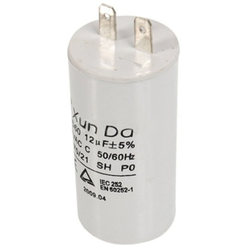 SPARES2GO 12UF Capacitor for Karcher Pressure Washers