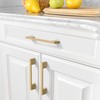 Amerdeco 10 Pack Champagne Bronze Cabinet Pulls 5 Inch(128MM) Hole