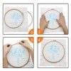 2 Pack 7 Inch Embroidery Hoop, Guofa Beech Wood Cross