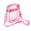 Clear Stadium Approved Crossbody Bag – Transparent PVC Shoulder Purse