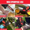MITOOL KIT Mini Chainsaw Cordless Portable 6in Small Handheld Electric