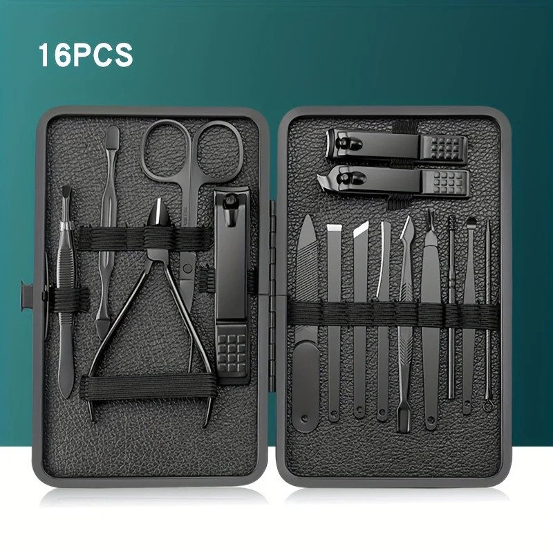 Professional Manicure & Pedicure Nail Care Set – Stainless Steel