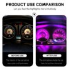 Wogomz 10Set T10 194 168 Dash Instrument LED Light Bulbs,