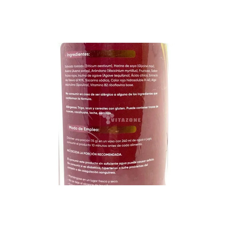 Yeri Fibra 300 Grs Frutos Rojos