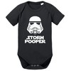 Tee Kiki Storm Pooper Proverbs Baby Romper Organic Cotton Bodysuit