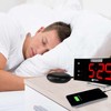 Geemarc Wake n’ Shake Curve Extra Loud Alarm Clocks for