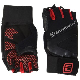Energetics Training 510 Gloves, Unisex, 270699, Black/red, One Size