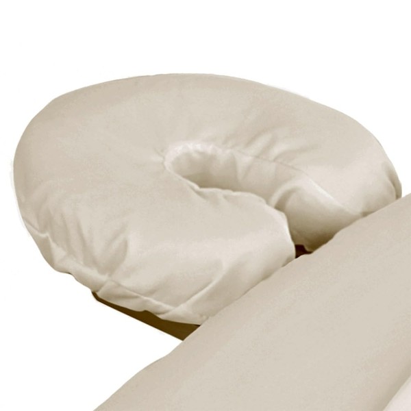 ForPro Premium Microfiber Massage Face Rest Cover, Natural, Ultra-Light, Stain