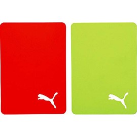 PUMA 105779 Red and Yellow Card for Referees Red x Yellow