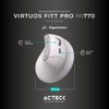 Acteck Mouse Ergonomico VIRTUOS Fitt Pro MI770 1600dpi Inalambrico 8