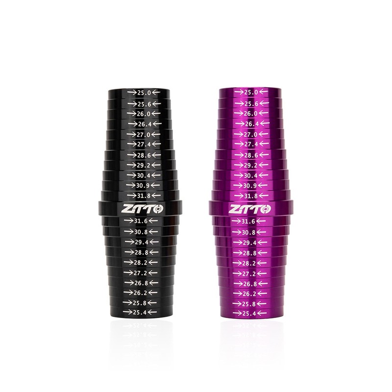ZTTO Bike Seatpost Measuring Tool 25-31.8mm Seat Tube Sizing Gauge