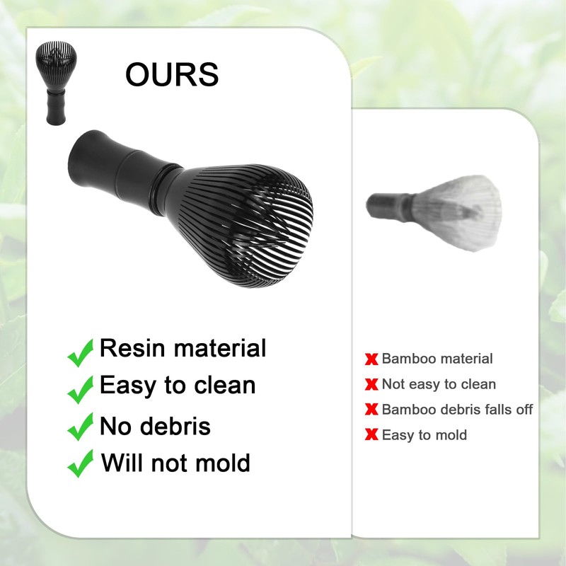 Resin Matcha Whisk Set, Matcha Brush, Matcha wisk, Reusable &
