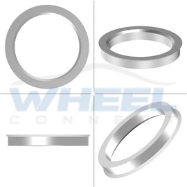 WHEEL CONNECT Hub Centric Rings, 112 to 95.1, Set of 4, Aluminium Alloy Hubrings, O.D:112mm I.D 95.1mm. A
