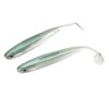 5Pcs Simulated Soft Fish Bait 3D Eyes Environmentally Friendly Silicone