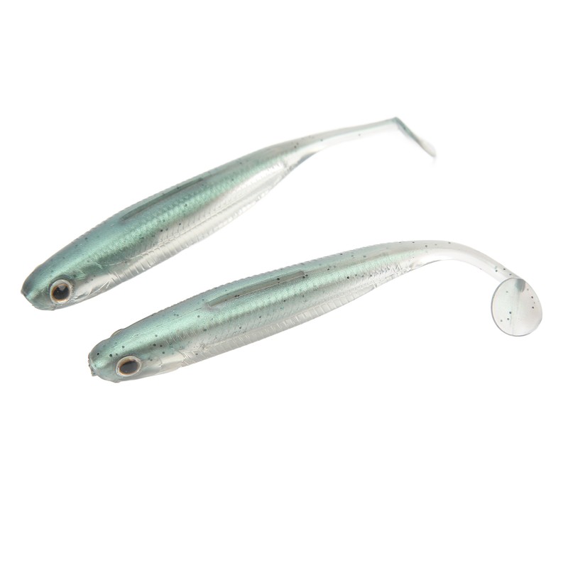 5Pcs Simulated Soft Fish Bait 3D Eyes Environmentally Friendly Silicone