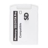 Domary Storage Card Adapter Memory Card Slot Adapter for PS
