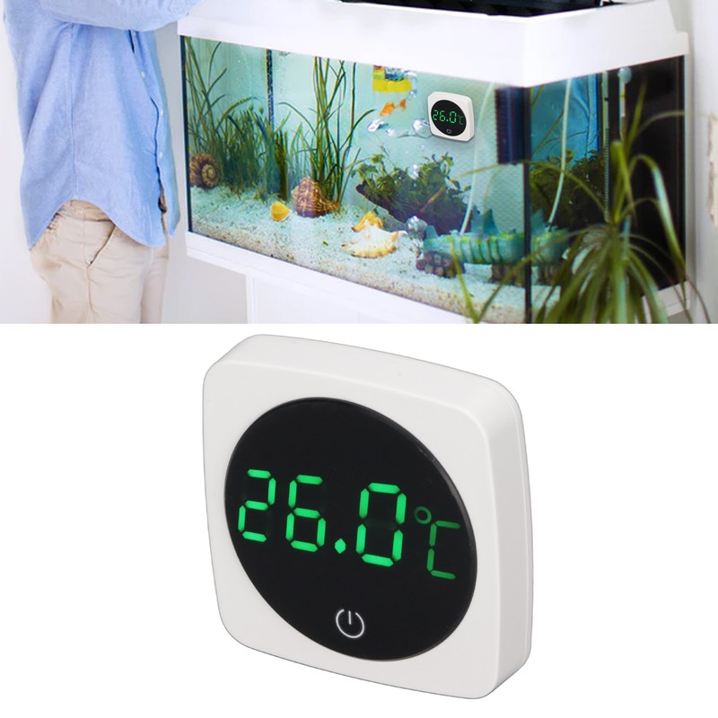 Fish Tank Thermometer High Accuracy Mini Digital Aquarium Thermometer with