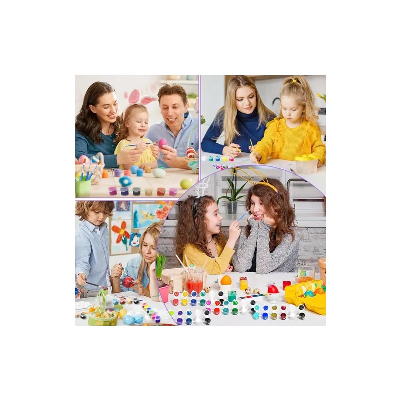 6pcs 5ml 50 Tiras De Pintura Vacías, Botes Tazas De