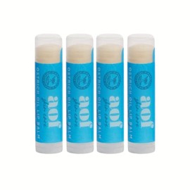 American Ostrich Farms Hydrating Lip Balm, 4-Pack, Unflavored