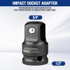 WORKPRO Impact Socket Adapter 1/2" F to 3/4" M Cr-Mo