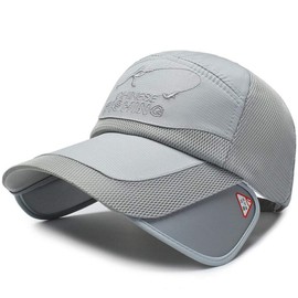 Eternal Leaf FT22102 Fishing Cap, Wide Brim Hat, Blackout Slide, Visor, Fishing Cap, 02.gray