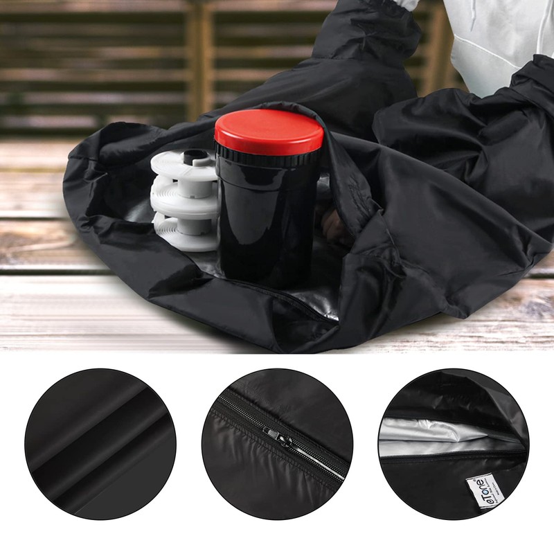 eTone Camera Dedicated Film Changing Film Developing Darkroom Zipper Bag