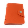 Card Holder Wallet - Holds 24 Cards! [Orange]