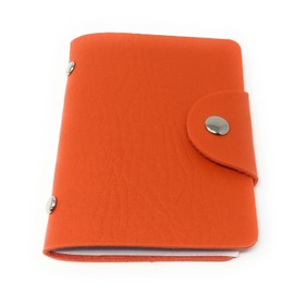 Card Holder Wallet - Holds 24 Cards! [Orange]