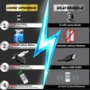 UBAPEV Upgraded 10PCS Wireless LED Strobe Lights with Remote Control