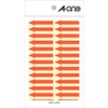 A-One 08065 Special Label Fluorescent Red Arrow, 26 Sides, 0.2