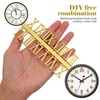 SHINEOFI 18pcs Clock Numerals Kit, DIY Digital Clock Numbers, Arabic