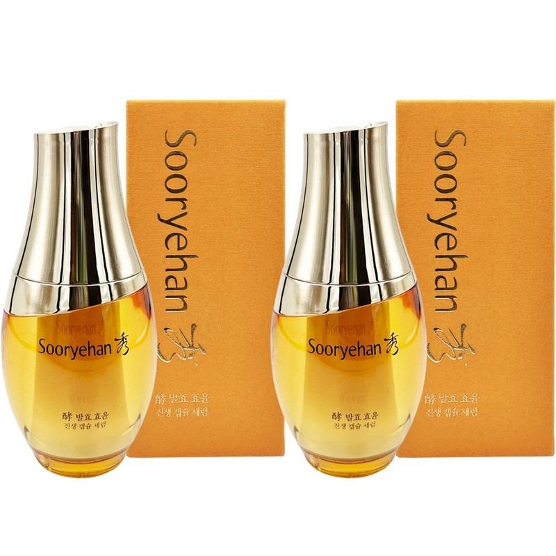 Sooryehan Fermented Hyoyun Ginseng Capsule Serum 40ml x2 / 수려한
