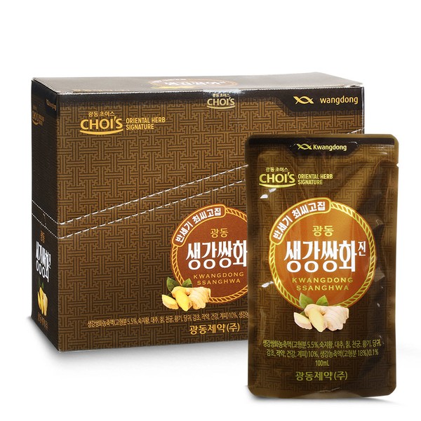Guangdong [On Sale] Ginger Ssanghwajin 1 box [10 packs] / 광동 [온세일] 생강쌍화진 1박스 [10포]