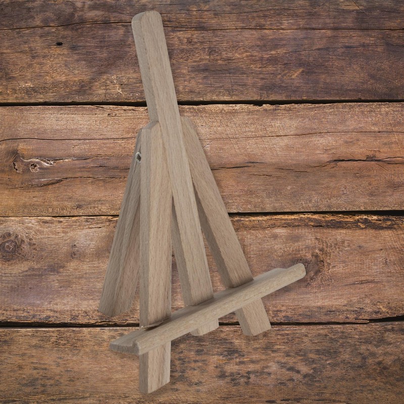 WooDeeDoo Mini Wooden Table Top LUX Easel | 15 cm