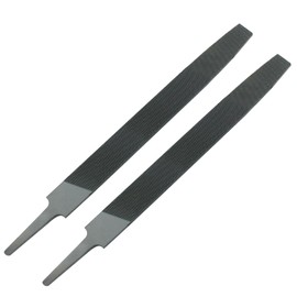 Coufce 8" Flat Dual Sided Axe Sharpening File Hardened Steel Cut File Mill Smooth Cut File Carded Deburr, Comfortable Anti-Slip Grip, Deburr Tool, Tool Sharpener