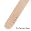 2Pcs Leather Bag Handles 25.6in Long 0.7in Wide Synthetic Leather