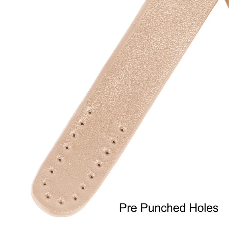 2Pcs Leather Bag Handles 25.6in Long 0.7in Wide Synthetic Leather