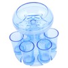 6 Shot Glass Dispenser Transparent Prevent Spilling Cocktail Dispenser Glasses