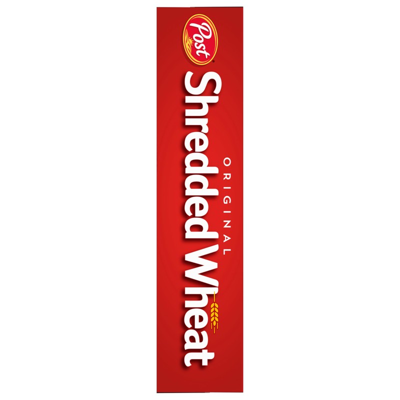 Post Spoon Size Shredded Wheat, Whole Grain Cereal, Excellent Source