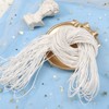 Toaob 105 Metres White Waxed Cotton Cord Wax Cord Cotton
