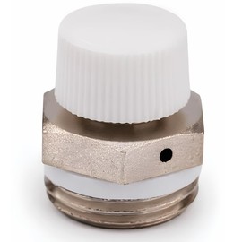 Schläfer 704211 | Manual Safety Valve for Bleeding and Bleeding with Rotating Drain for Radiators, Radiators, Safety Valve 1/2 Inch for Radiators and Radiators. Pack of 1