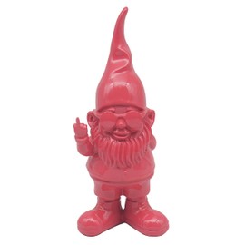 Lesser & Pavey Gnomes Behaving Badly Pink Figurines Statues For Home Decor | Ideal Ornaments Friendship Gifts For Women & Men | Lovely Table Centerpiece & Living Room Accessories