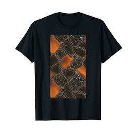 Retro Pattern Tortoiseshell Tortoise Shell Retro T-Shirt