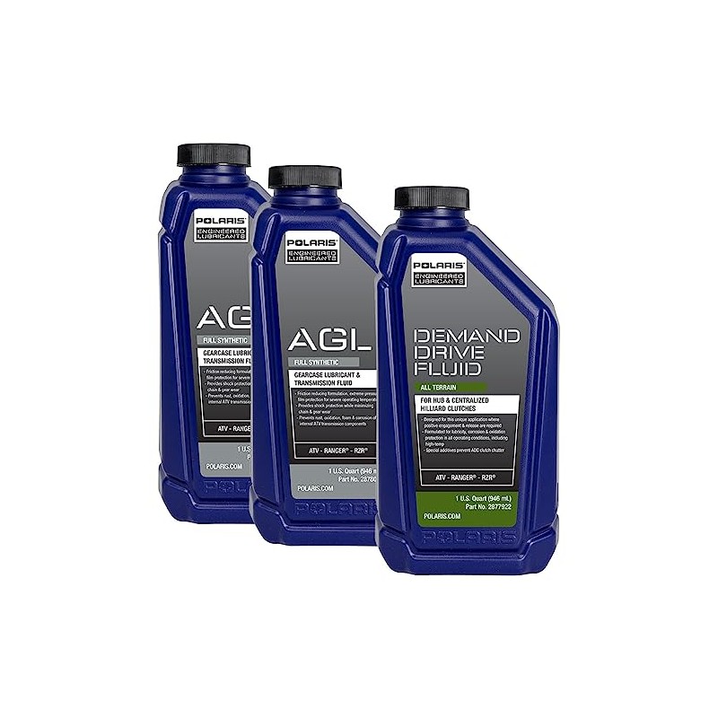 TUSK Drivetrain Oil Change Kit with Polaris Oil for Polaris