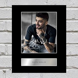 Zayn Malik Signed Mounted Photo Display
