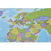 ziogurafia World Map, Free Standing Mini Blank Medium – Bl – Small Parent ,