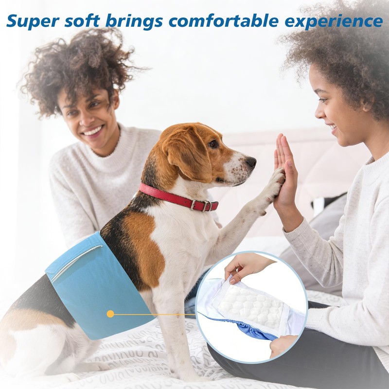 Dog Diaper Liners （Regular 200 Count） Absorbent and Super Soft
