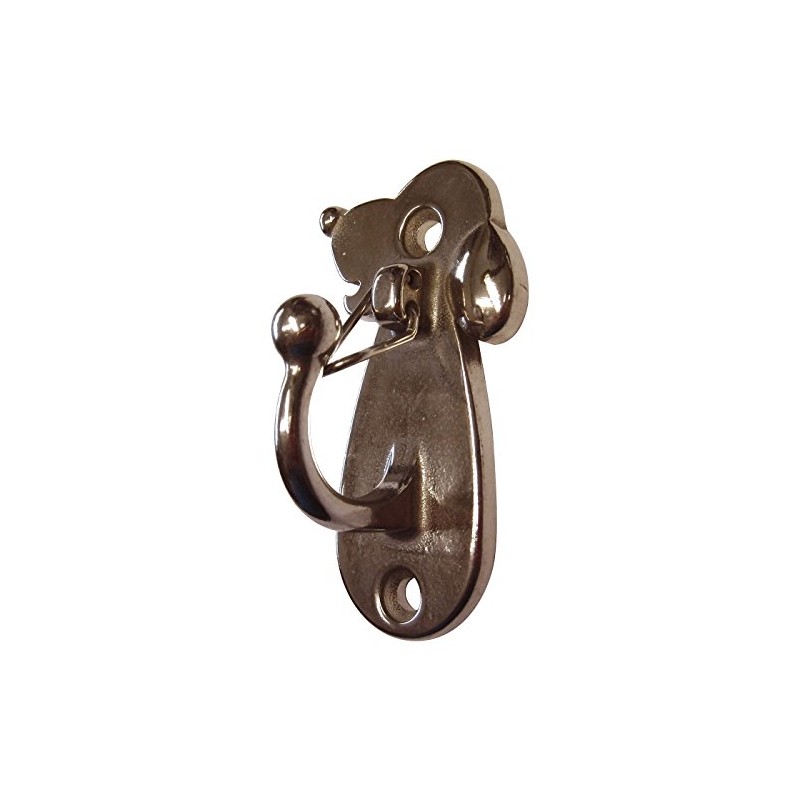 Himejiya Stainless Steel Puppy Hook (PAT.) Brown WAN-1BR